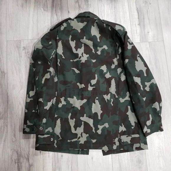 Vetements Burtmar Womans Army Garrison Camo Jacket Size 6734-1/2/36. - Picture 2 of 6